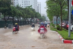 Thủ đô Hà Nội là trọng tâm mưa lớn nhất trong ngày hôm nay?