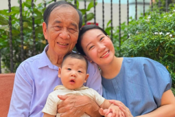 Bố 72 tuổi ở nhà thông gia phụ con gái chăm cháu