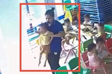 Hà Nội: Làm rõ vụ cháu bé 2 tuổi bị cô giáo đưa vào góc khuất, tát vào mặt