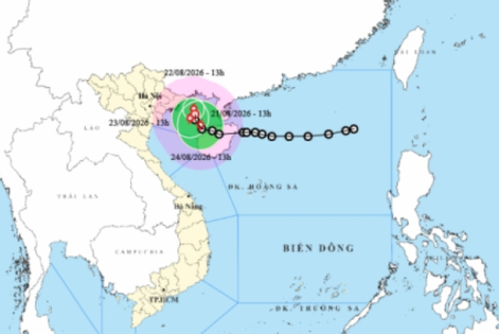 Áp thấp nhiệt đới cách đặc khu Bạch Long Vĩ 110km, có khả năng mạnh lên thành bão
