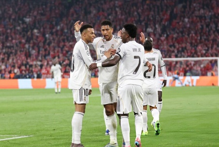 Mourinho thừa nhận khó khăn khi dùng bộ 3 Mbappe, Vinicius, Bellingham ở Real Madrid