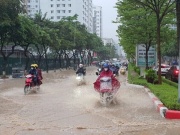 Thủ đô Hà Nội là trọng tâm mưa lớn nhất trong ngày hôm nay?