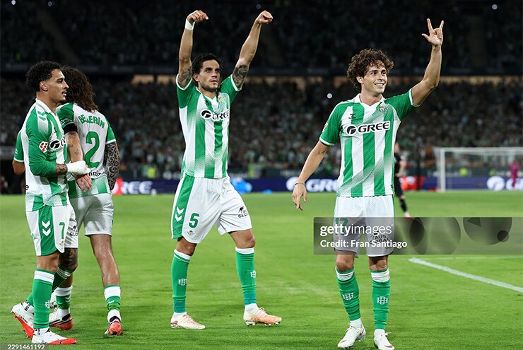 Kết quả bóng đá Real Betis - Sociedad: Dấu ấn Antony, màn sụp đổ hiệp 2 (La Liga)