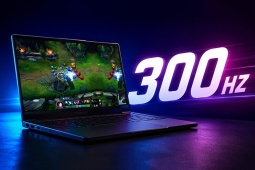 Laptop gaming sắp có màn hình OLED 300 Hz