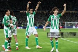 Kết quả bóng đá Real Betis - Sociedad: Dấu ấn Antony, màn sụp đổ hiệp 2 (La Liga)