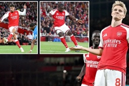 Nhà vua Arsenal gửi thông điệp đanh thép, bất ngờ từ "cánh chim lạ" Tzolis