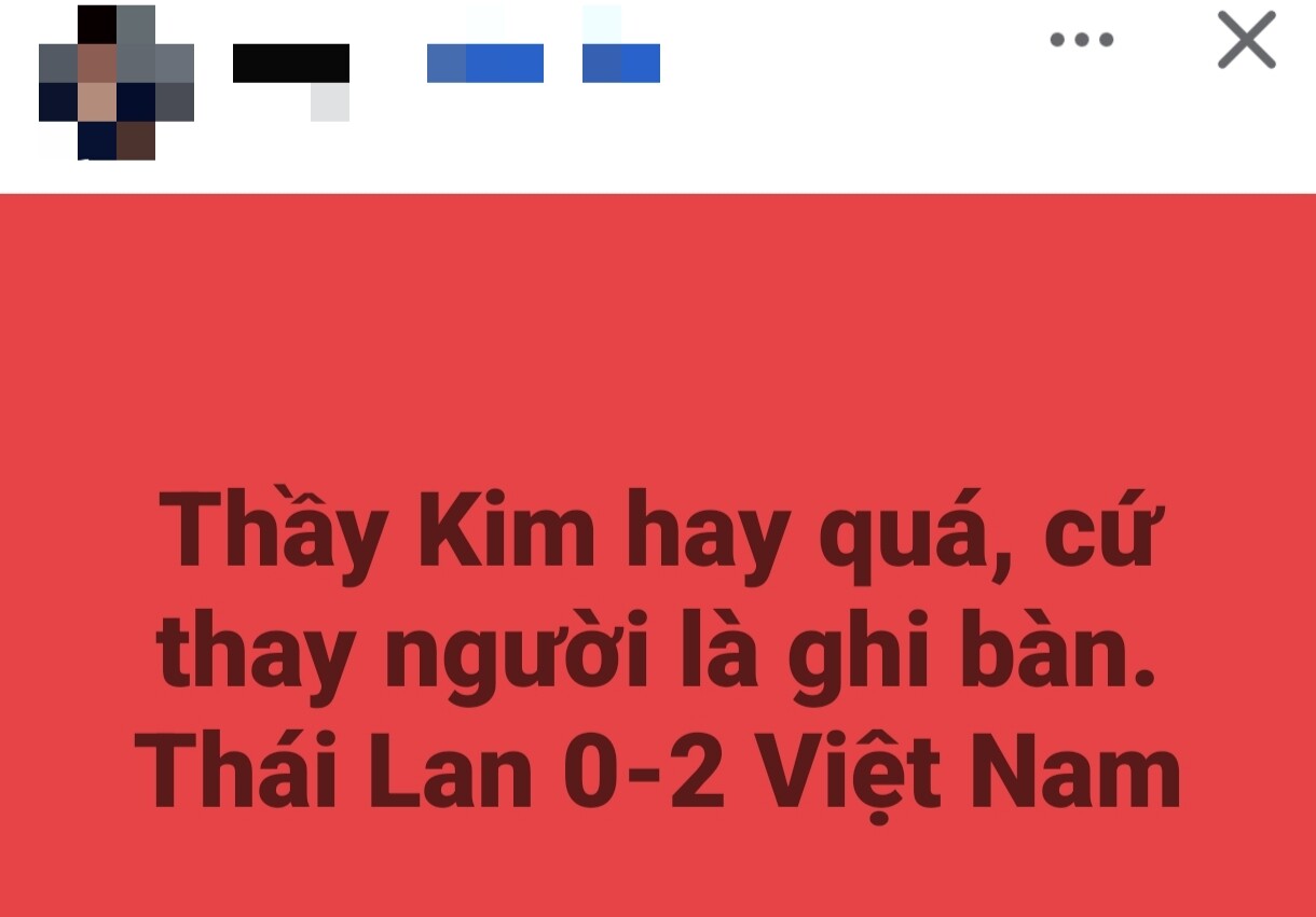 "Thầy Kim hay quá".