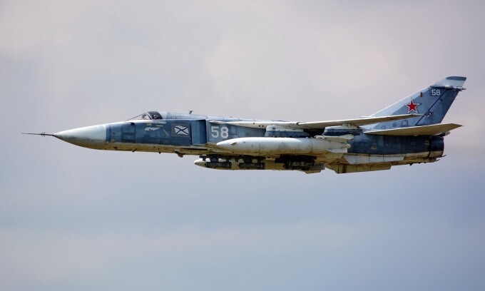Một máy bay Su-24M của Nga. Ảnh: Russian Planes