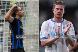 Rực lửa Serie A: Inter ra quân đại thắng, De Bruyne sắm vai người hùng cho Napoli