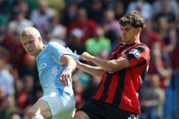 Kết quả bóng đá Man City - Bournemouth: Haaland phung phí, cựu vương gặp khó (Ngoại hạng Anh)