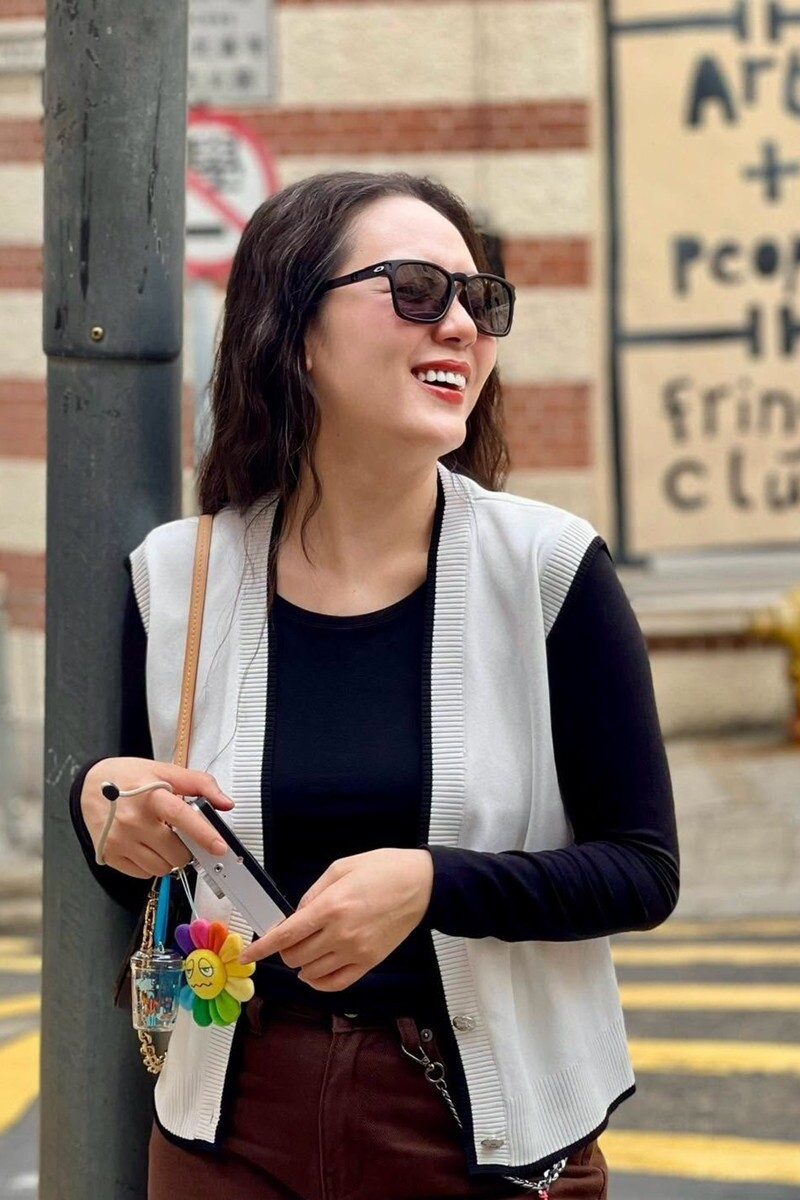 Ca sĩ Phương Linh.