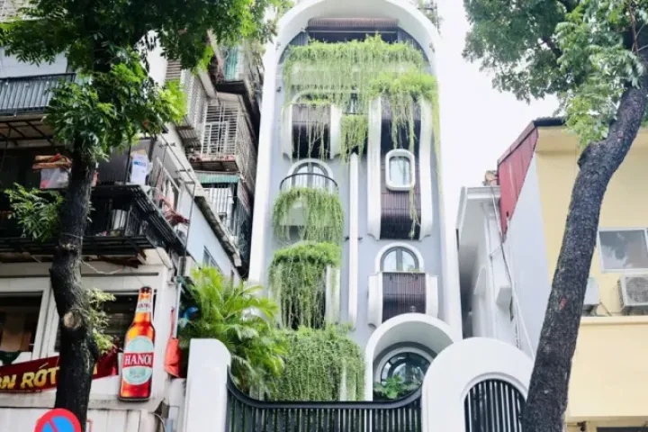 Cận cảnh biệt thự có 80m2 lấn chiếm đất Bảo tàng Lịch sử quốc gia nhưng vẫn được cấp sổ đỏ