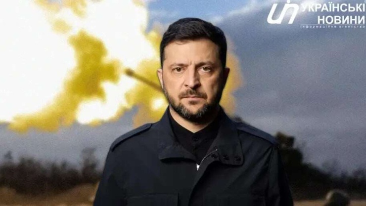 Tổng thống Ukraine Volodymyr Zelensky. Ảnh Ukrainian News Agency.