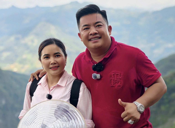 Vợ chồng Hải Sapa TV. Ảnh: Facebook