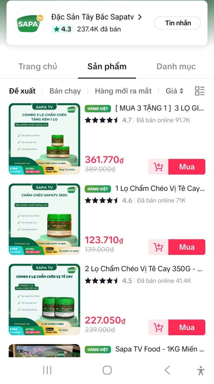 Gallery - Hải Sapa TV bán những 'đặc sản' gì trước khi bị khởi tố?