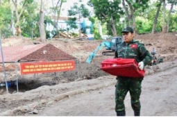 Thêm 26 hài cốt liệt sĩ được tìm thấy tại Công viên Lê Thị Riêng
