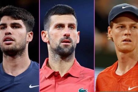 Sinner vắng mặt ở US Open, Djokovic & Alcaraz vẫn đối đầu vô vàn hiểm hoạ