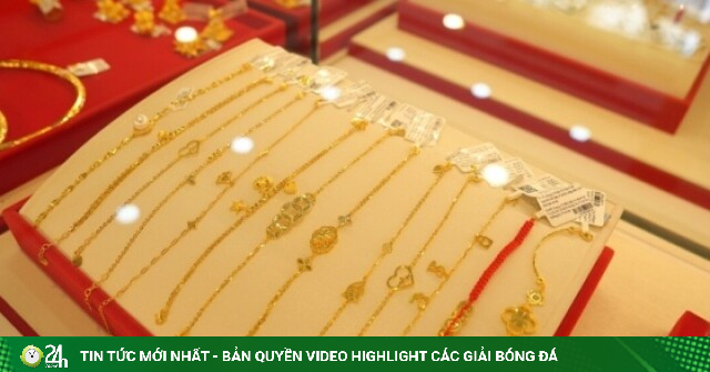 Giá vàng SJC tăng 100.000 đồng/lượng ngày 25/8