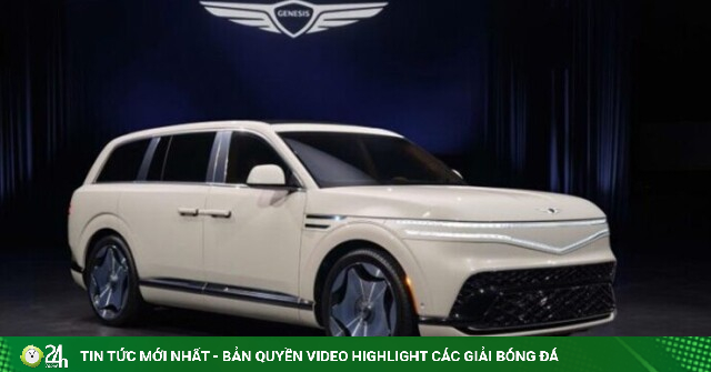 Ra mắt Genesis GV90, kiểu mở cửa như Rolls-Royce