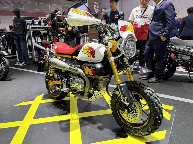 Monkey EX Custom Edition trình làng: Đậm chất Enduro, giá gần trăm triệu - 6