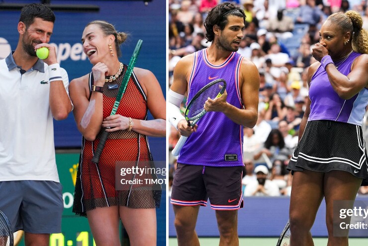 Hấp dẫn tennis đôi US Open: Djokovic - Sabalenka bị loại sớm, Alcaraz - Williams nỗ lực
