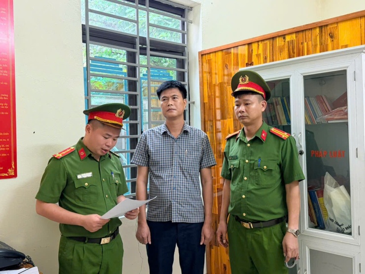 Bị can Trần Văn Trò. Ảnh: Công an tỉnh Phú Thọ