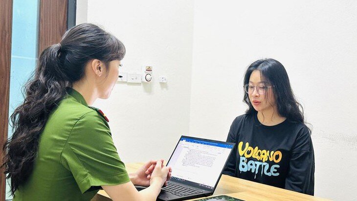 Đối tượng Lê Thị Thanh Hằng. Ảnh: CACC