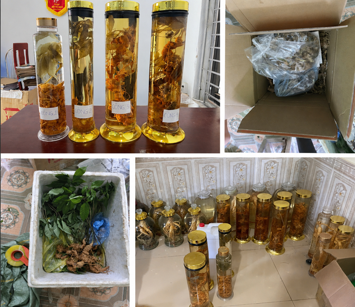 Tang vật liên quan đến vụ án. Ảnh: CACC