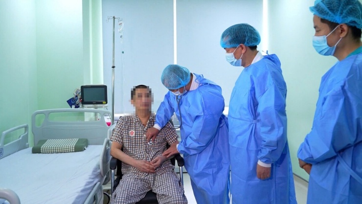 Bệnh nhân hồi phục ngoạn mục (Ảnh: BVCC)