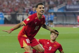Chùm ảnh ĐT Việt Nam đấu Thái Lan, vỡ òa ăn mừng chức vô địch AFF Cup