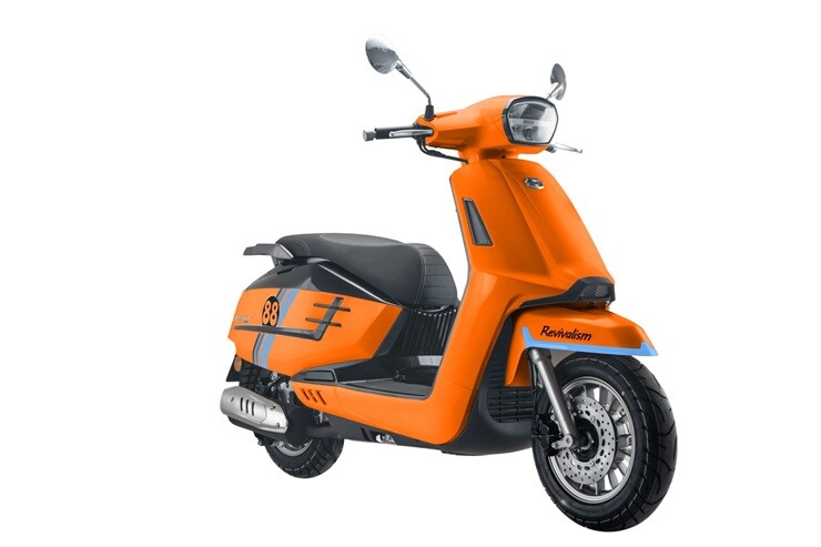 Tân binh xe ga phong cách retro cạnh tranh Vespa, giá khoảng 83 triệu đồng - 1