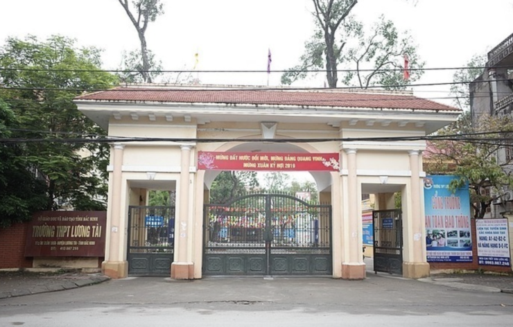 Trường THPT Lương Tài. Ảnh: Website nhà trường