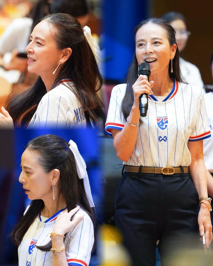 Madam Pang 'sáng bừng trên khán đài Mỹ Đình' dù mặc tối giản - 8