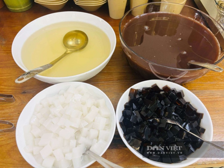 Thực đơn đồ chay tráng miệng. Ảnh: Nhật Hà