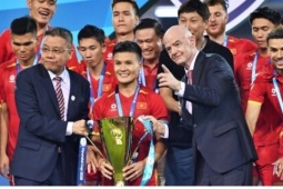 Chủ tịch FIFA nói gì về bầu không khí bóng đá cuồng nhiệt ở Việt Nam?