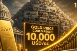 Giá vàng 10.000 USD chỉ là vấn đề thời gian