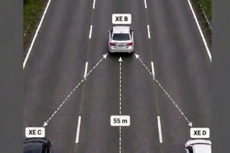 Đang giữ khoảng cách an toàn, xe khác 'điền vào chỗ trống', tài xế có bị phạt?