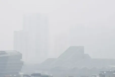 Hà Nội mù mịt trong ngày ô nhiễm không khí đứng thứ hai thế giới