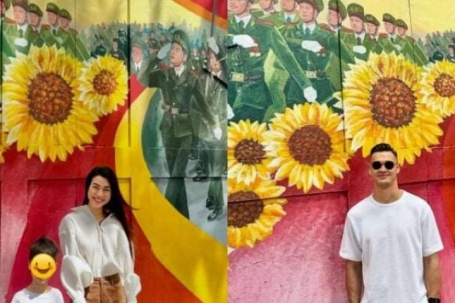 Trước khi ôm nhau công khai, Hoàng Oanh và Lê Giang Patrik lộ nghi vấn hẹn hò từ 2/9 năm ngoái