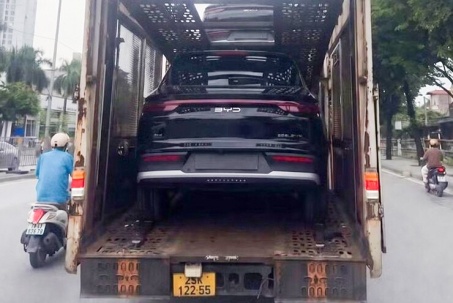 Xe mới BYD Sealion 5 bất ngờ xuất hiện tại Việt Nam