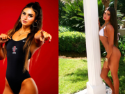 Từ bể bơi tới phòng gym: "Nữ thần bikini" khoe "vòng 3" không thể rời mắt