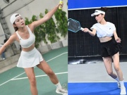 Nàng Kim “vén váy” chi 5 triệu đồng cho 1 giờ học pickleball, Avan Ton quyết phá dớp về nhì