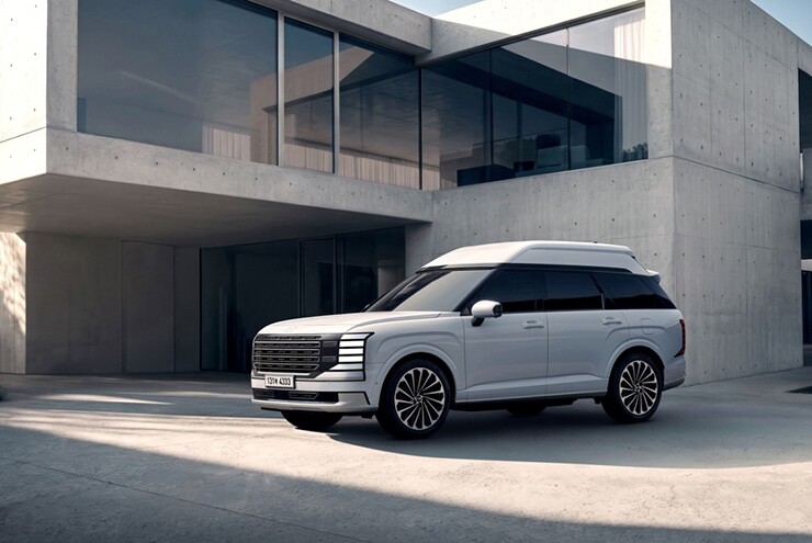 Hyundai Palisade 2027 hóa "chuyên cơ mặt đất" với nóc xe nâng 240 mm