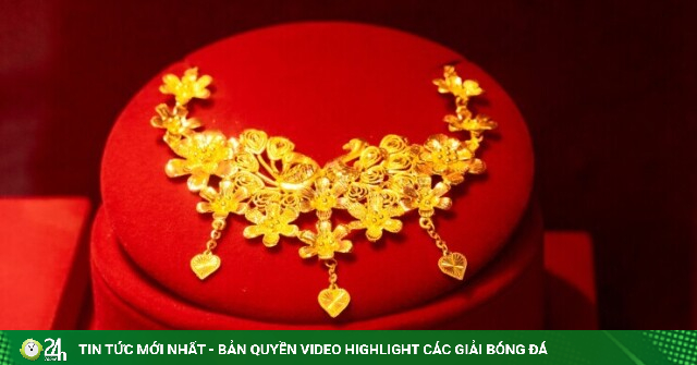 Giá vàng đảo chiều giảm sau chuỗi phiên tăng mạnh