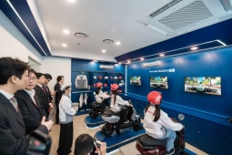 Honda Việt Nam hợp tác với Kidzania Hà Nội ra mắt sân chơi trải nghiệm “Trung tâm công nghệ xe máy điện Honda”