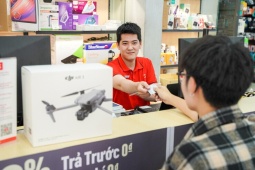 CellphoneS mở bán Flycam DJI chính hãng, đa dạng mẫu mã, tặng giấy phép bay 30 ngày