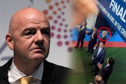 Chủ tịch FIFA Infantino đối mặt vụ kiện hình sự từ UEFA, bị CĐV lăng mạ ở Việt Nam
