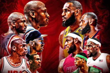 Huyền thoại đại chiến: LeBron James "đấu" Michael Jordan, ai xuất sắc hơn?