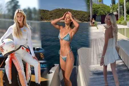 Nữ tay đua quyến rũ nhất thế giới mặc bikini bé xíu, khiến fan đứng ngồi không yên