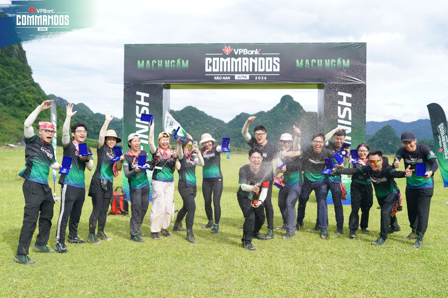 Các chiến binh hào hứng tại VPBank Commandos Ultra 2026